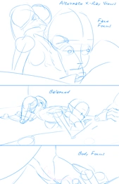 Prison Princess Xray Sketches