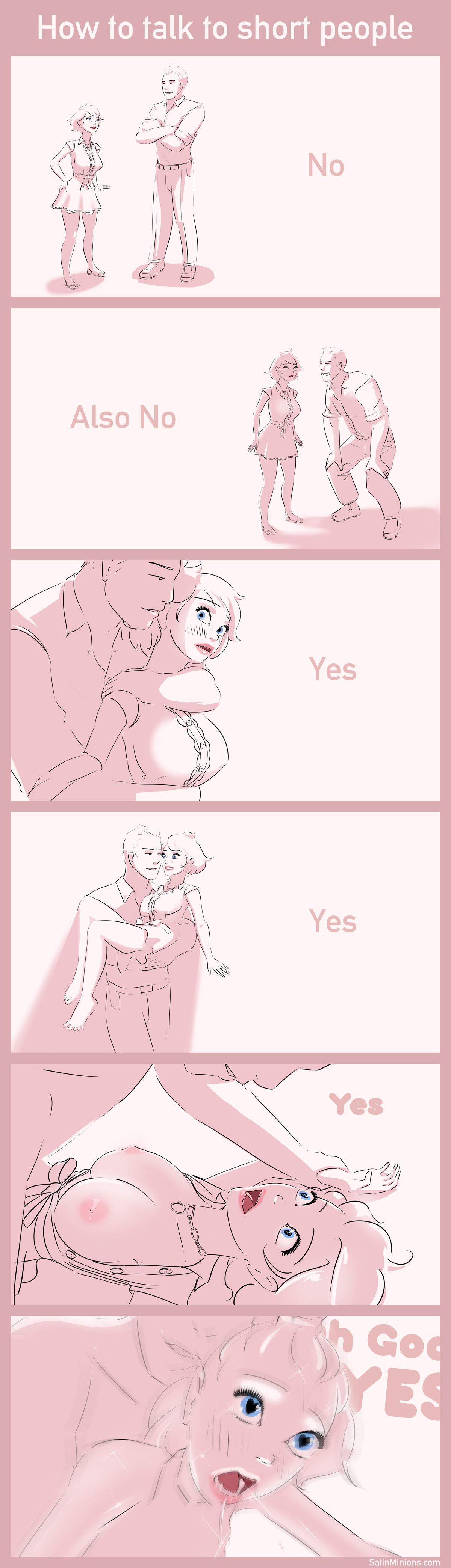 SatinMinions How to Talk to Short People