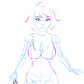 Alison Ponytail Animation