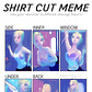 Shirt Cut Meme Morale No Text High Res
